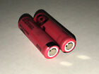 New    2 Pc Sanyo Ur 14500 Ac Li-ion 740mah Rechargeable 3 7v Flat-tops