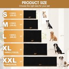 Large Dog Door Mats For Muddy Paws Chenille Absorbent Mud Mat 48  X 30  Black