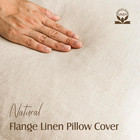 Pack Of 2  Decorative Linen Soild Throw Pillow Covers Soft Accent Cushion Case B