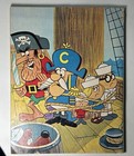 Whitman  1172 Cap   n Crunch Coloring Book 1968 Quaker Oats Company Mostly Unused