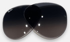 Ray Ban Rb3025 Rb3479 Rb3689 Rb3138 Dark Gray Gradient Replacement Lenses 58mm