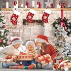 7x5ft Christmas Fireplace Backdrop For Photography Xmas Tree Sock 7x5 White