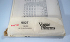 Vintage Vogue Sewing Pattern 9027 Misses Robe And Gown Size 10 Uncut Ff