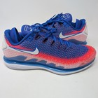 New 2019 Nike Air Zoom Vapor X Knit Federer Tennis Shoes Men s Size 11 Blue Pink