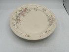 Pfaltzgraff Tea Rose Dinner Plate 10 1 4    Pink Blue Roses Flowers Made In Usa 