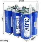 Maxwell 18v 566f Super Audio Capacitor Battery 6pcs 3v 3400farads Solar Battery