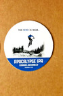 Apocalypse Ipa Beer Brewery Coaster   10 Barrel Brewing Co   Drink Beer Outside