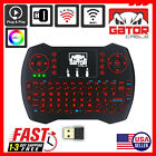 Mini Wireless Keyboard Remote Touchpad 2 4ghz Smart-tv Android Tv Box Pc Backlit