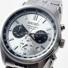 Seiko Essentials Ssb425 Chronograph Quartz Men s Watch White Dial 41 5mm