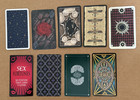 Wheel Of Fortune X Tarot Cards From Various Decks Lot Of 9