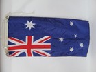 Vintage Australia Flag     About 36    X 17   