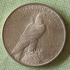 1924 Philadelphia Peace 90  Silver Dollar
