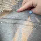 Adidas Men s Xl Gray Pullover Hoodie Hooded Pockets Logo Polyester Knit