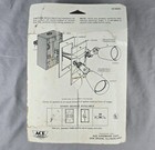Ace Hardware Outdoor Light Dual 2 Lampholders Weatherproof Kit Silver Usa Nos