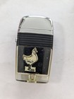 Vintage Scripto Vu-lighter Cherokee Feed Mill Canton Ga Rooster Original Tin Box