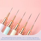Jassins Nail Art Liner 7 Mm  9 11 15 Mm And 25 Multicolor  5pcs 