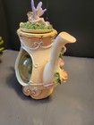 Vintage Rogers   Hammerstein Snow Globe Musical Tea Pot Glitter Globe 