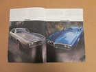 1967 Pontiac Firebird Sprint 326 Sales Brochure 12 Page Original Literature