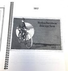 Harley Davidson Bicycle And Accessories Catalog Book Brochure 1917 To 1922