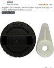 New Ridgid Vt2561 Wet Dry Vacuum Filter Nut And Drain Cap