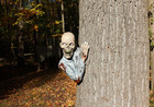 Zombie Tree Peeker Outdoor Decoration