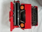 Olivetti Valentine Red Typewriter Vintage From Japan F s