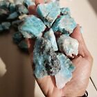 Rough Natural Larimar Wholesale Bulk Lots  1000 Grams  Aprox 35-40 Pieces 