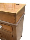 Antique  Primitive Pa Softwood Dry Sink Country 1800s Cabinet Cupboard