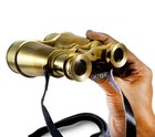 Antique Maritime Brass Monocular Binocular Vintage Nautical Spyglass Sailor Gift
