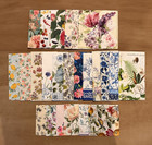 Lot Of 23 Beautiful Botanical Floral Paper Napkins For Decoupage Crafting