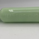 Vintage Jadeite Green  baker s Choice  Rolling Pin Glass Reproduction Mcm Baking