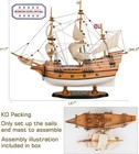 Sailingstory Wooden Model Ship Mayflower 1 60 Scale Replica Sailing Ship Model S