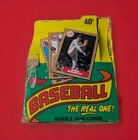 1987 Topps Baseball Empty Display Box Yankees Dave Righetti Don Sutton Winfield