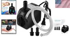 Versatile 400gph Submersible Pump For Fish Tanks  Fountains  And Hydroponics