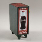 Cast Iron Coin Bank  coca-cola  Safe
