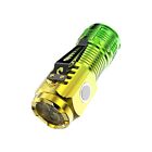 Flashlight Mini Flash Three Eyed Super Bright Abs Flashlight Hat Clip Light