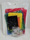 New Sealed Plaid Bucilla Snowman   Polar Bear Felt Christmas Stocking Kit 18 Oop