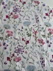 3-piece Queen Size Printed   Quilt Set - Pink Red Flower Floral Multi Color