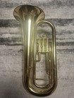 Yamaha Yep-201 Bb Euphonium 3-valve Piston Brass Lacquered W  Case   Mouthpiece