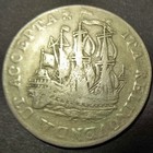 Certificate Of Authenticity Silver 1755 Colonial New York Ship Shilling Zeeland