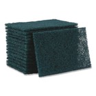 Boardwalk 186 6  X 9  Heavy-duty Scour Pad - Green  15 ct  New