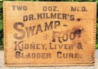 Dr  Kilmer s Swamp Root Cure Crate For 2 Dozen Medium Bottles