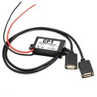 Us 12v To 5v Usb 3a Dc-dc Step Down Converter Regulator Car Gps Smartphone