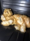 Russ Yomiko 7945 Fluffy Orange Tabby Cat Plush Md lg 19 Inch Stuffed Animal Nwt