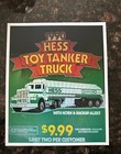 2 Hess Truck Advertisements - Seasons Greetings