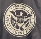 Vintage Frank Zappa  department Of Entertainment Security  Windbreaker Jacket Xl