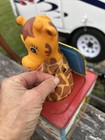 Vintage 1975 Mattel Jack-in-the-box Geoffrey The Giraffe Usa Old Toy Music Box