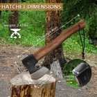 14 5  Hatchet  Camping Axe  Survival Axe With Sheath  Bushcraft Hatchet With    