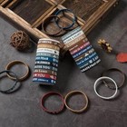 20pcs Bible Verse Silicone Bracelets Bible Verse Rubber Bracelets Religious Chri