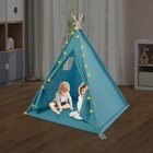 Kids Play Tent Teepee Tent Mat   Light Indoor Playhouse Girls   Boys Sibling New